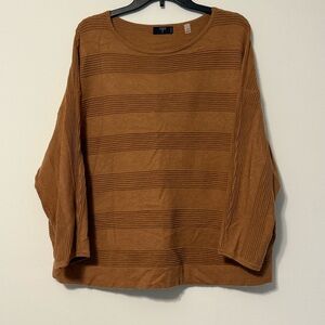 Tahari Men's Tan Crewneck Sweater